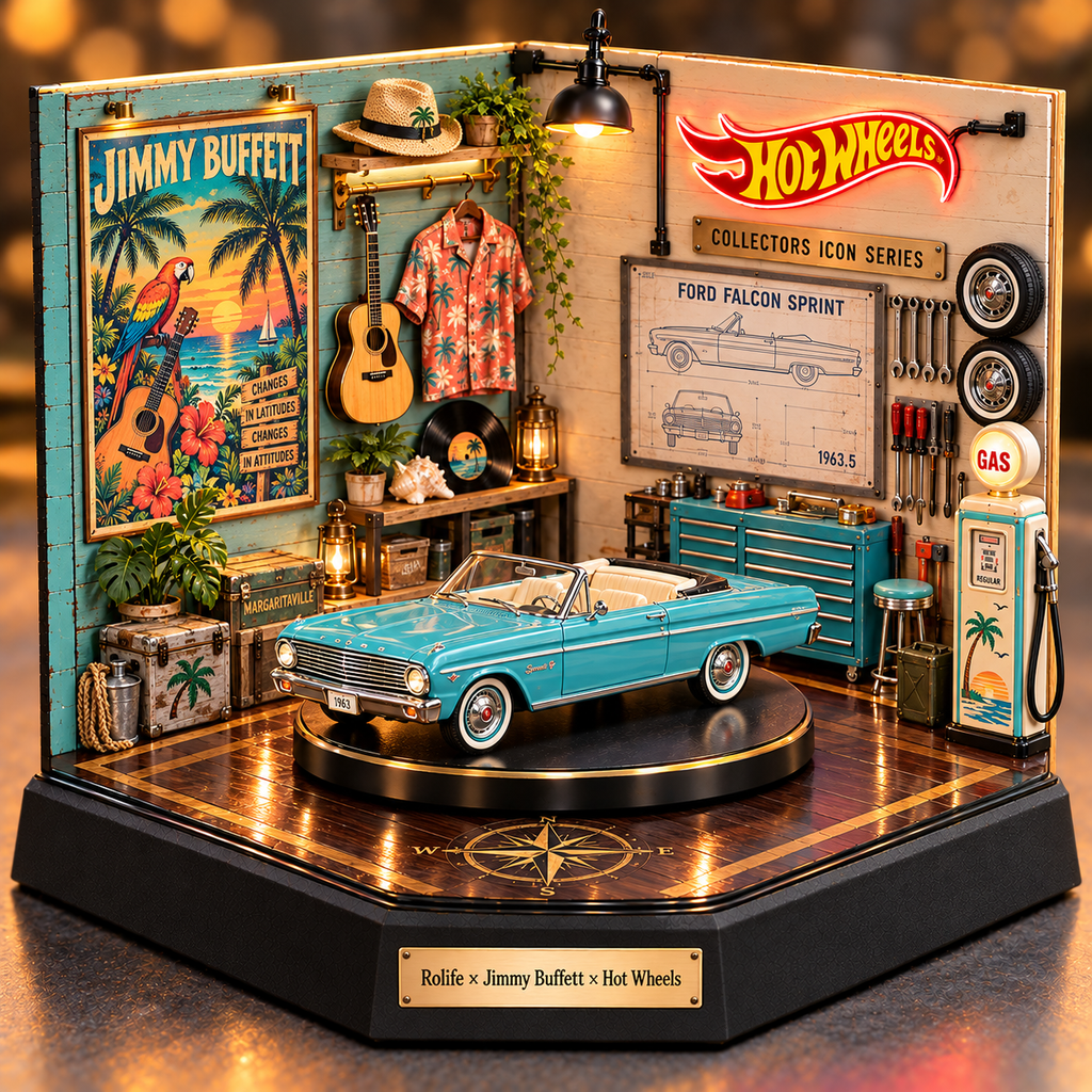 JBT Collectible Car Garage Diorama PNPA