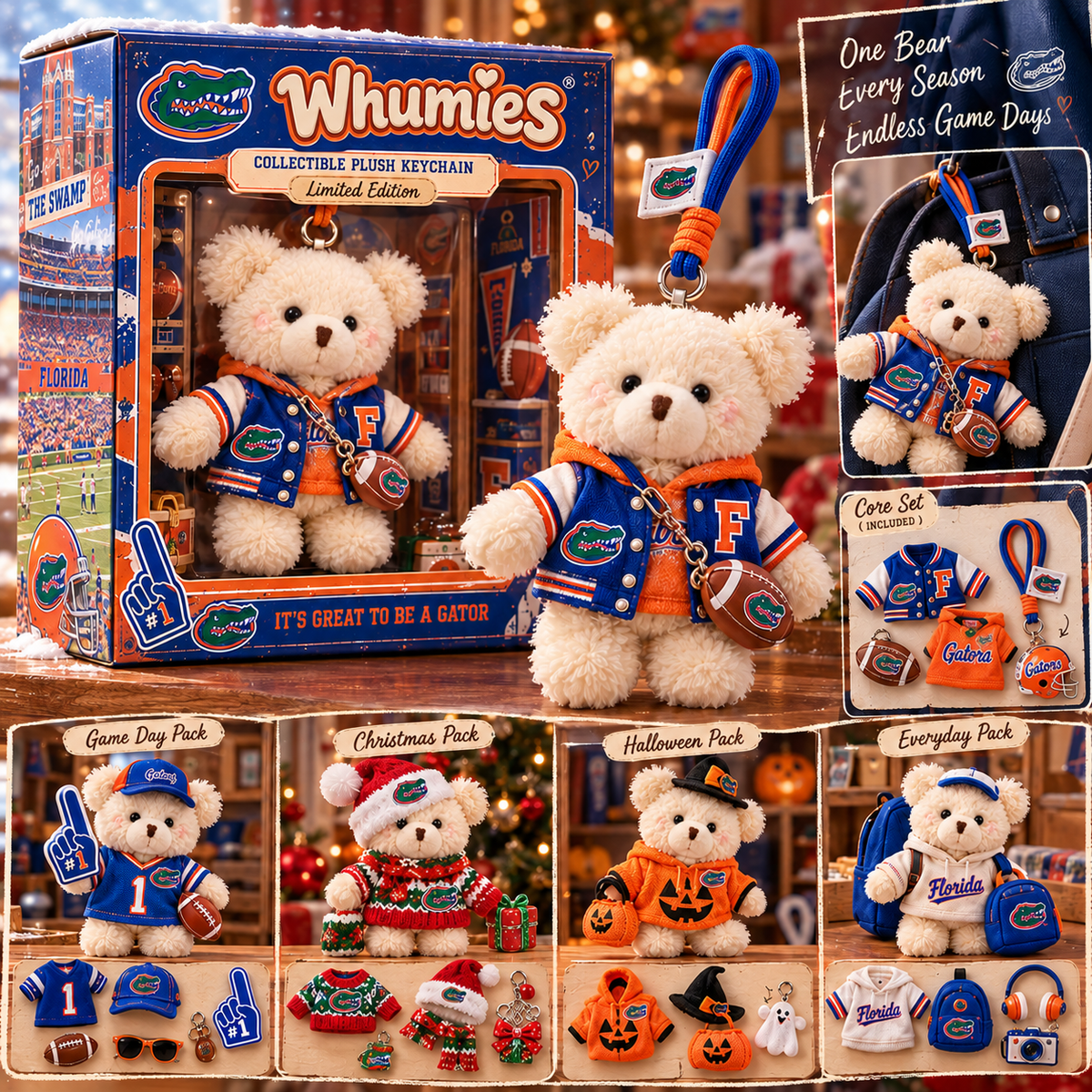 UNIVERSAL MODULAR PLUSH FGT FAN COMPANIONS — COLLECTOR EDITION TTN