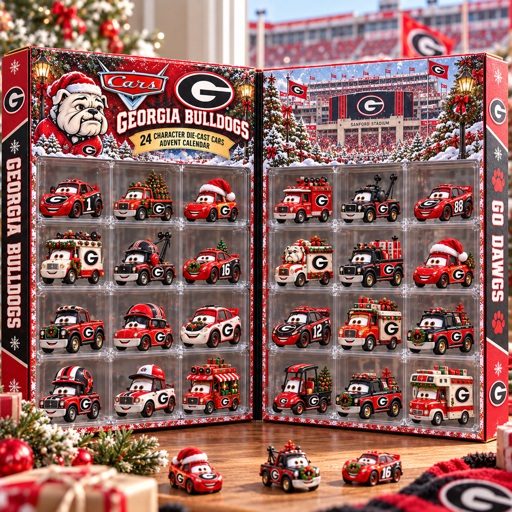 GGBD Premium Character Die-Cast Cars Christmas Advent Calendar NTNA