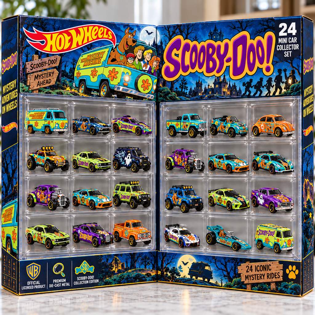 SCBD Premium Mini Car Advent Calendar NTNA