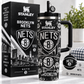 Brooklyn Nets 40oz Tumbler With Handle TTNL